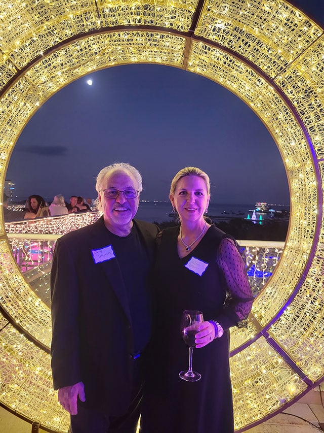 Image From BAREC Holiday Party at the Birchwood Canopy Roof Top