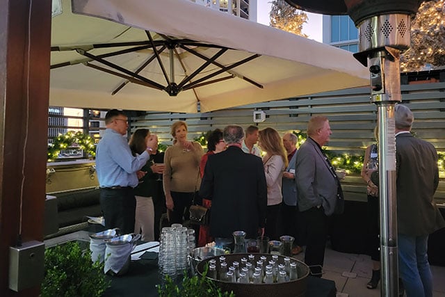 Image From BAREC Holiday Party at the Birchwood Canopy Roof Top