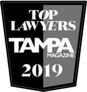 Top Lawyers Winner Tampa Magazine 2019
