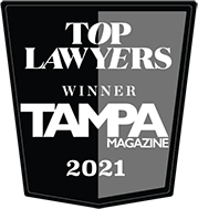 Top Lawyers Winner Tampa Magazine 2021
