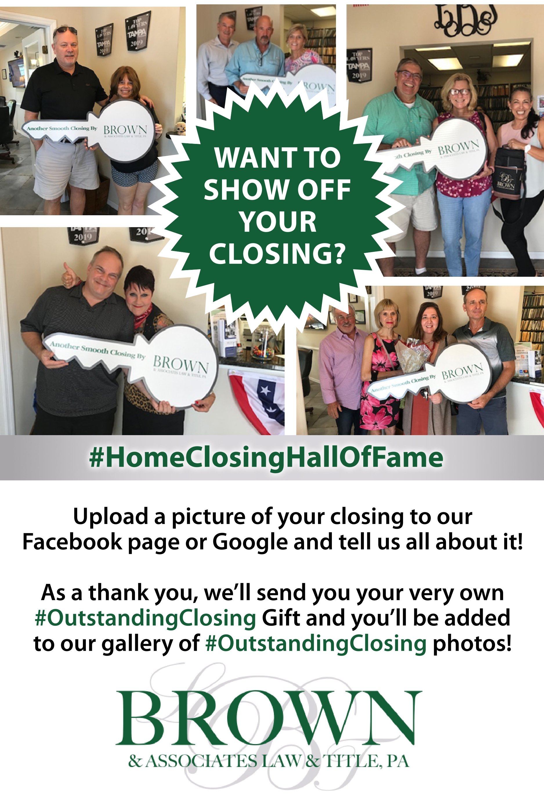 Home Closing Hall of Fame